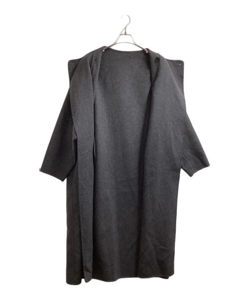 TODAYFUL（トゥデイフル）TODAYFUL (トゥデイフル) Stole Wool Coat　12220005 グレー サイズ:38の古着・服飾アイテム