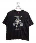 HOSS TEE---）の古着「MARILYN MONROE TEE」｜ブラック