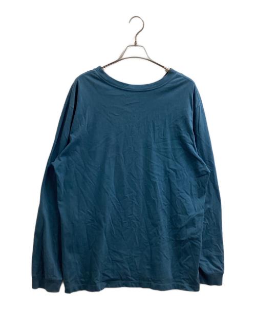 THE NORTH FACE（ザ ノース フェイス）THE NORTH FACE (ザ ノース フェイス) KAWS (カウズ) L/S Tee / ロングスリーブTシャツ / 22SS ブルー サイズ:XLの古着・服飾アイテム