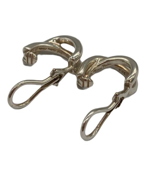 TIFFANY & Co.（ティファニー）Tiffany & Co. (ティファニー) クロス フープ イヤリング Paloma Picasso パロマ・ピカソ SILVER925の古着・服飾アイテム