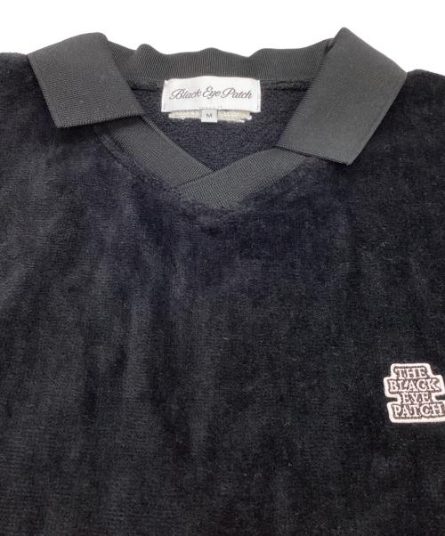 BlackEyePatch（ブラックアイパッチ）BlackEyePatch (ブラックアイパッチ) SMALL OG PILE PULLOVER SHIRT / スモールOGパイルプルオーバーシャツ ブラック サイズ:Mの古着・服飾アイテム