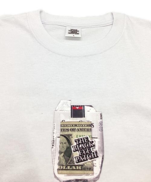 BlackEyePatch（ブラックアイパッチ）BlackEyePatch (ブラックアイパッチ) PACK IN THE POCKET TEE / パックインザポケットTEE ホワイト サイズ:Lの古着・服飾アイテム