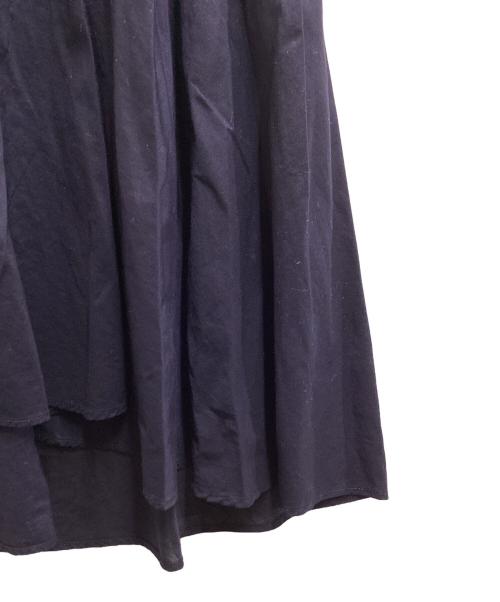 mizuiro-ind（ミズイロインド）mizuiro-ind (ミズイロインド) ロングシャツワンピース ネイビー サイズ:FREEの古着・服飾アイテム