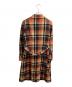 BURBERRY LONDON (バーバリーロンドン) カシミヤ混チェックコート オレンジ サイズ:38：35000円