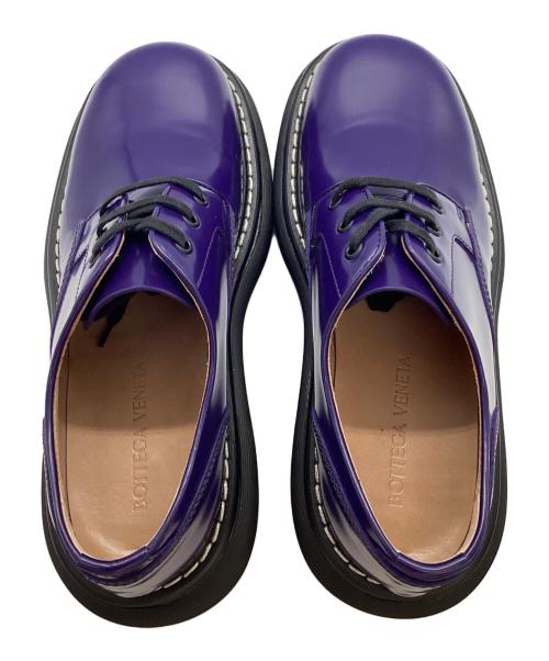 BOTTEGA VENETA（ボッテガベネタ）BOTTEGA VENETA (ボッテガベネタ) Swell Lack Up / スウェルラックアップ / 651259 V20V0 パープル サイズ:42の古着・服飾アイテム