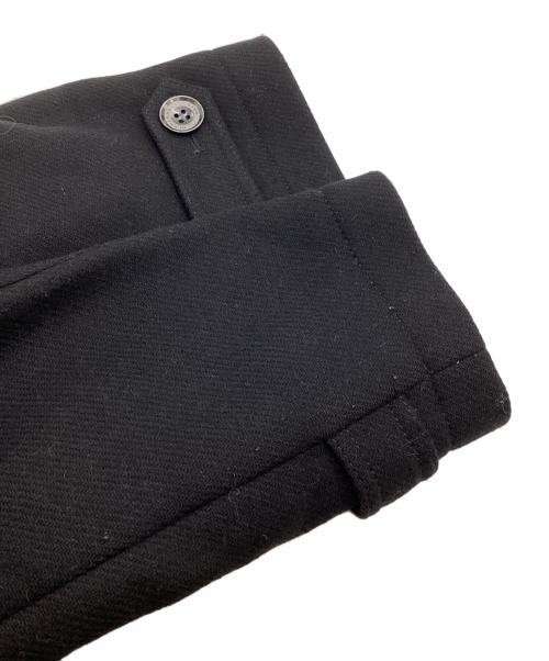 BURBERRY BRIT（バーバリーブリット）BURBERRY BRIT (バーバリーブリット) ダブルブレストピーコート / 	3965631/65R / カシミヤ混 ブラック サイズ:42の古着・服飾アイテム