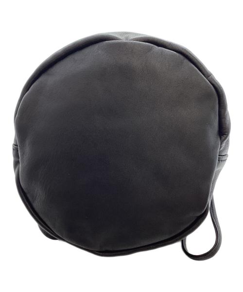 SCYE（サイ）SCYE (サイ) ソフトレザードローストリンバッグ ブラックの古着・服飾アイテム