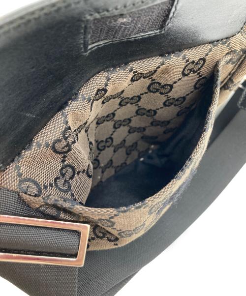 GUCCI（グッチ）GUCCI (グッチ) GGボディバッグ ブラウンの古着・服飾アイテム