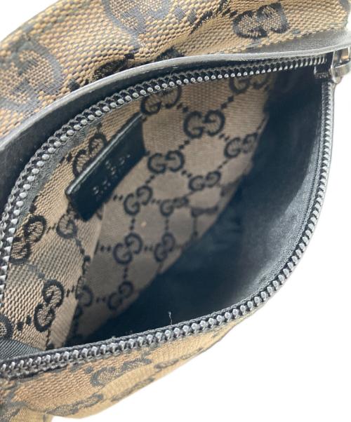 GUCCI（グッチ）GUCCI (グッチ) GGボディバッグ ブラウンの古着・服飾アイテム