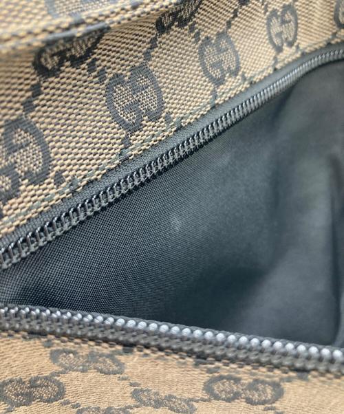 GUCCI（グッチ）GUCCI (グッチ) GGボディバッグ ブラウンの古着・服飾アイテム