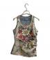 JUNYA WATANABE COMME des GARCONS（(ジュンヤワタナベ コムデギャルソン）の古着「花柄ベスト」｜インディゴ