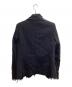 tricot COMME des GARCONS  (トリココムデギャルソン) 縮絨カットオフジャケット ブラック サイズ:M：18000円