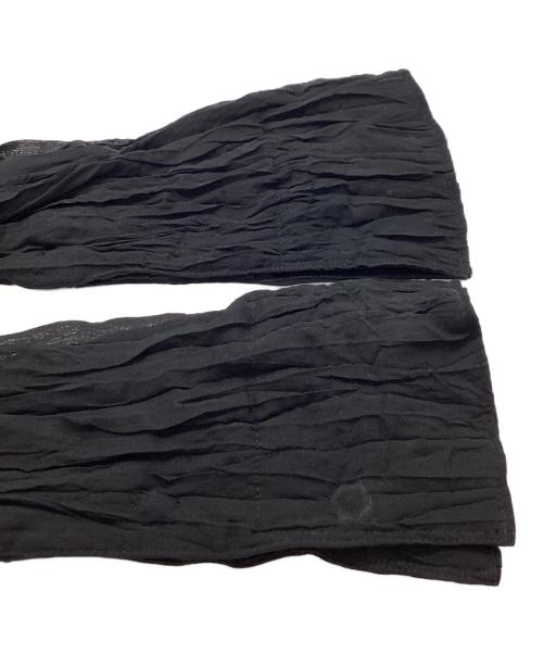 JUNYA WATANABE COMME des GARCONS（(ジュンヤワタナベ コムデギャルソン）JUNYA WATANABE COMME des GARCONS ((ジュンヤワタナベ コムデギャルソン) プリーツジャケット / JA-J018 / AD2007 ブラック サイズ:Sの古着・服飾アイテム