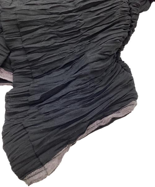 JUNYA WATANABE COMME des GARCONS（(ジュンヤワタナベ コムデギャルソン）JUNYA WATANABE COMME des GARCONS ((ジュンヤワタナベ コムデギャルソン) プリーツジャケット / JA-J018 / AD2007 ブラック サイズ:Sの古着・服飾アイテム