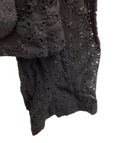 COMME des GARCONS COMME des GARCONS（コムデギャルソン コムデギャルソン）COMME des GARCONS COMME des GARCONS (コムデギャルソン コムデギャルソン) Lace Cutwork Jacket / RK-J029 / AD2012 ブラック サイズ:Mの古着・服飾アイテム