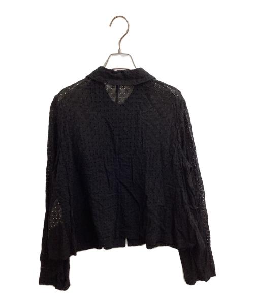 COMME des GARCONS COMME des GARCONS（コムデギャルソン コムデギャルソン）COMME des GARCONS COMME des GARCONS (コムデギャルソン コムデギャルソン) Lace Cutwork Jacket / RK-J029 / AD2012 ブラック サイズ:Mの古着・服飾アイテム