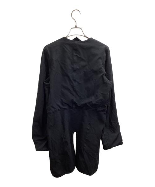 COMME des GARCONS COMME des GARCONS（コムデギャルソン コムデギャルソン）COMME des GARCONS COMME des GARCONS (コムデギャルソン コムデギャルソン) 製品染め変形ライナーコート　RF-C001　AD2010 ブラック サイズ:Mの古着・服飾アイテム