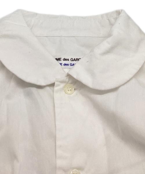 COMME des GARCONS COMME des GARCONS（コムデギャルソン コムデギャルソン）COMME des GARCONS COMME des GARCONS (コムデギャルソン コムデギャルソン) 丸襟ロングシャツ / W13B022-2 ホワイト サイズ:Sの古着・服飾アイテム