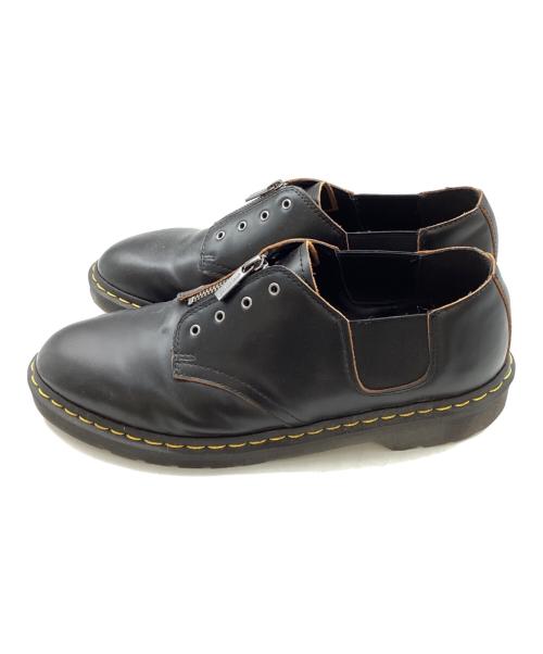 Dr.Martens（ドクターマーチン）Dr.Martens (ドクターマーチン) 1461GST / フロントジップサイドゴアシューズ ブラック サイズ:US11の古着・服飾アイテム