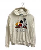 GUCCI×DISNEYグッチ×ディズニー）の古着「プルオーバーパーカー / 469251 XJB8C」｜アイボリー