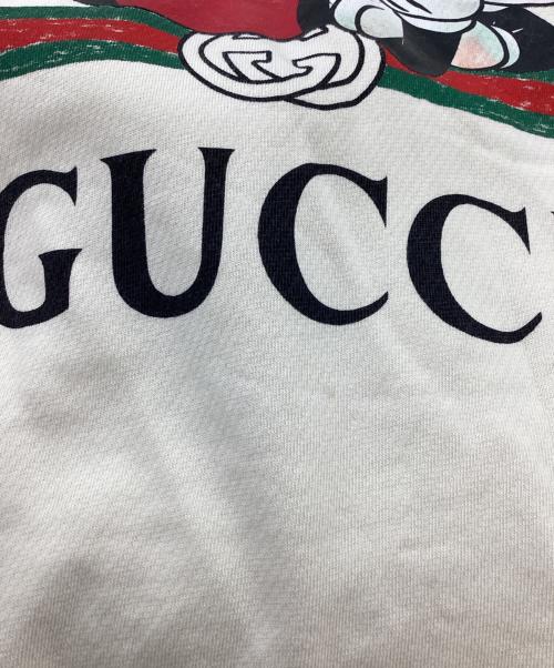 GUCCI（グッチ）GUCCI (グッチ) Disney (ディズニー) プルオーバーパーカー / 469251 XJB8C アイボリー サイズ:Sの古着・服飾アイテム