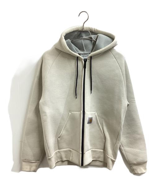Carhartt WIP（カーハート ワークインプログレス）CARHARTT WIP (カーハート ワークインプログレス) CAR-LUX HOODED JACKET / CAR-LUXフード付きジャケット / I032935.2JY.XX.03 ホワイト サイズ:Mの古着・服飾アイテム