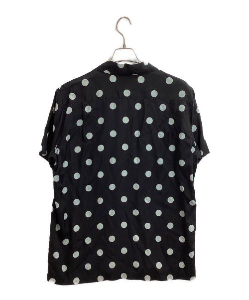 WACKO MARIA（ワコマリア）WACKO MARIA (ワコマリア) オープンカラードットシャツ ブラック サイズ:Mの古着・服飾アイテム