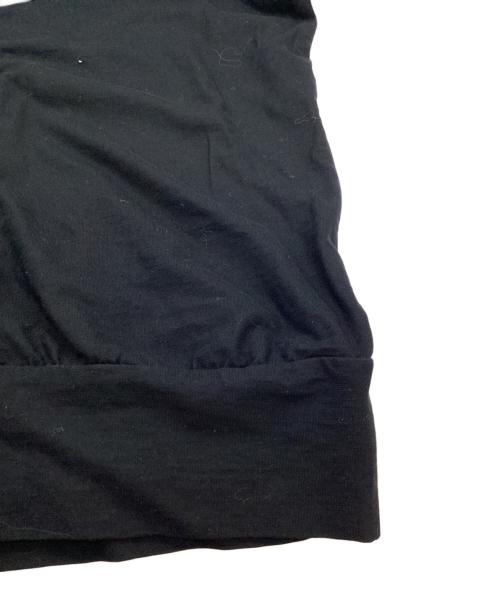 LIMI feu（リミフゥ）LIMI feu (リミフゥ) オープンショルダーカットソー ブラック サイズ:Sの古着・服飾アイテム
