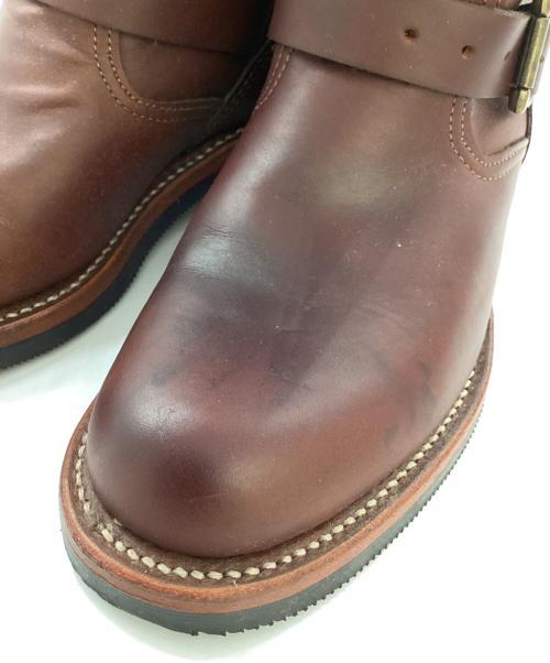 CHIPPEWA（チペワ）CHIPPEWA (チペワ) ロングブーツ　97912 バーガンディー サイズ: 5 1/2Eの古着・服飾アイテム