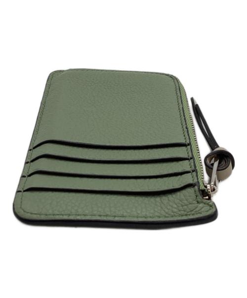 LOEWE（ロエベ）LOEWE (ロエベ) コインカードホルダー / 262035 / スペイン製 グリーンの古着・服飾アイテム