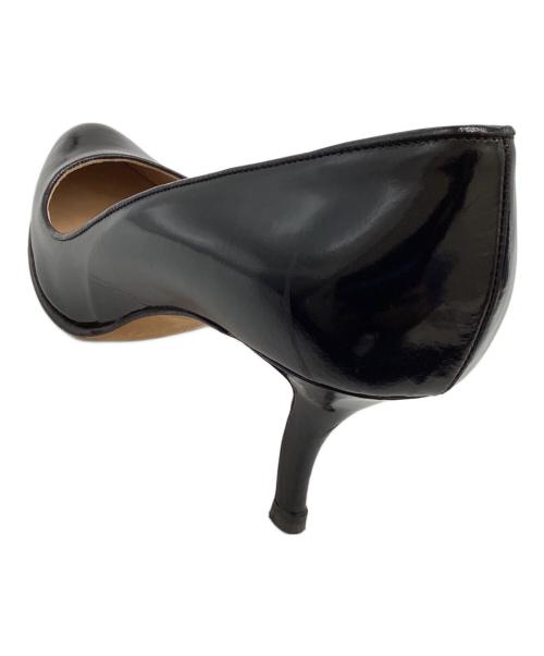 Manolo Blahnik（マノロブラニク）Manolo Blahnik (マノロブラニク) ポインテッドトゥヒールパンプス  ブラック サイズ:35 1/2の古着・服飾アイテム