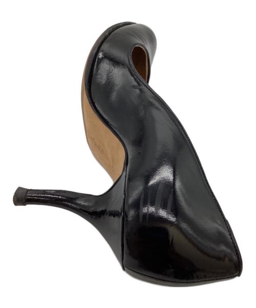 Manolo Blahnik（マノロブラニク）Manolo Blahnik (マノロブラニク) ポインテッドトゥヒールパンプス  ブラック サイズ:35 1/2の古着・服飾アイテム