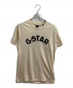 G-STAR RAWジースターロゥ）の古着「Tシャツ」｜ベージュ