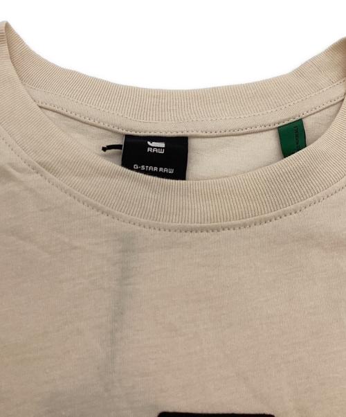 G-STAR RAW（ジースターロゥ）G-STAR RAW (ジースターロゥ) Tシャツ ベージュ サイズ:M 未使用品の古着・服飾アイテム