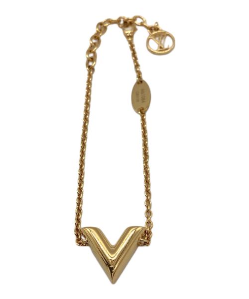 LOUIS VUITTON（ルイ ヴィトン）LOUIS VUITTON (ルイ ヴィトン) ブレスレット / M61084 / OB1119 / エッセンシャルV ゴールドの古着・服飾アイテム