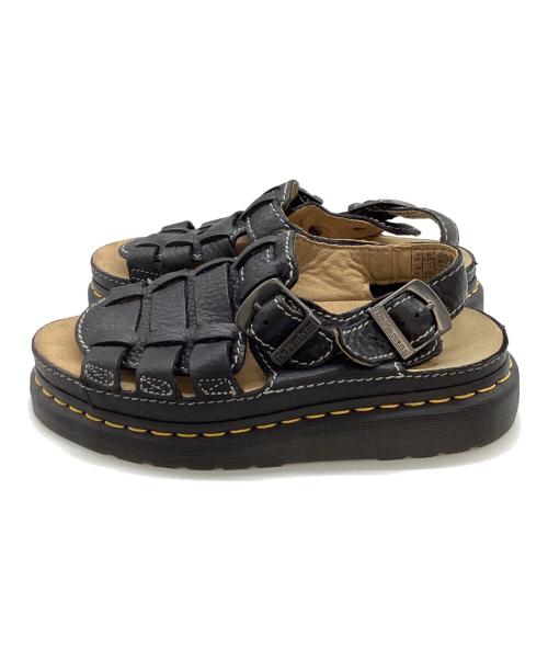 Dr.Martens（ドクターマーチン）Dr.Martens (ドクターマーチン) グルカサンダル フィッシャーマンサンダル 8092ARC ブラック サイズ:UK5の古着・服飾アイテム