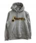 Supreme（シュプリーム）の古着「sequin viper hooded sweatshirt / スパンコールバイパーフード付きスウェットシャツ / 19AW」｜グレー