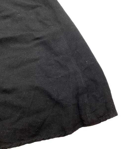 JOURNAL STANDARD relume（ジャーナルスタンダード レリューム）JOURNAL STANDARD relume (ジャーナルスタンダード レリューム) レーヨンコットンギャザーワンピース ブラック サイズ:FREEの古着・服飾アイテム