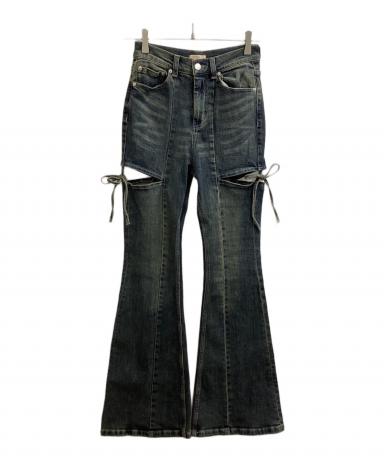 中古・古着通販】RESEXXY (リゼクシー) カットアウトリボンデニム 中古・古着通販】RESEXXY (リゼクシー) カットアウトリボンデニム