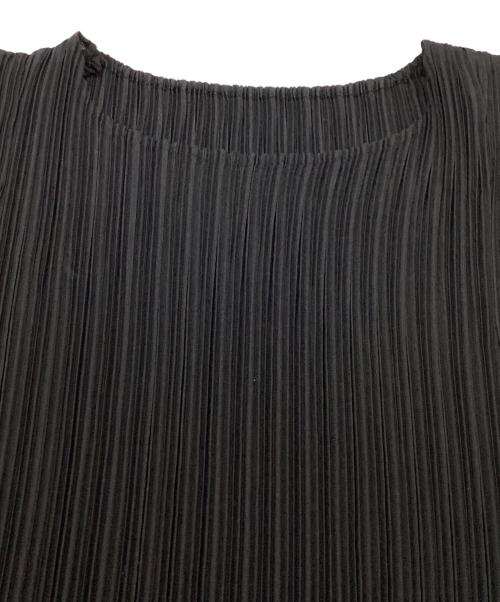 ebony eyes（エボニーアイズ）ebony eyes (エボニーアイズ) ebony eyes / エボニーアイズ / 変形プリーツワンピース ブラック サイズ:M-Lの古着・服飾アイテム