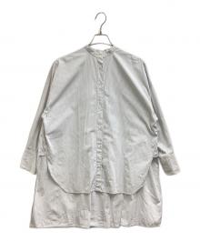 ADORE×THOMAS MASON（アドーア×トーマスメイソン）の古着「ADORE / アドーア / THOMAS MASON / トーマスメイソン / COブロードシャツ / 531-2910011」｜ホワイト