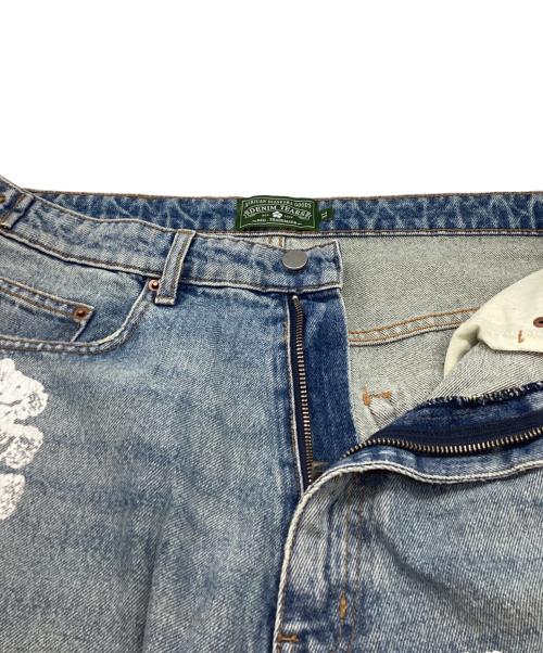 Denim Tears（デニムティアーズ）Denim Tears (デニムティアーズ) ハーフデニムパンツ / The Cotton Wreath Jean Short / コットンリースデニムショーツ インディゴ サイズ:XLの古着・服飾アイテム