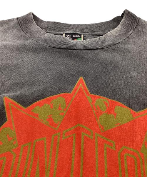 SAINT MICHAEL（セントマイケル）SAINT MICHAEL (セントマイケル) Denim Tears (デニムティアーズ) ヴィンテージ加工Tシャツ / SM-YS1-0000-C45 グレー サイズ:XLの古着・服飾アイテム