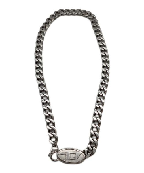 DIESEL（ディーゼル）DIESEL (ディーゼル) Stainless steel chain necklace / ステンレススチールチェインネックレス / Dx1509 シルバーの古着・服飾アイテム
