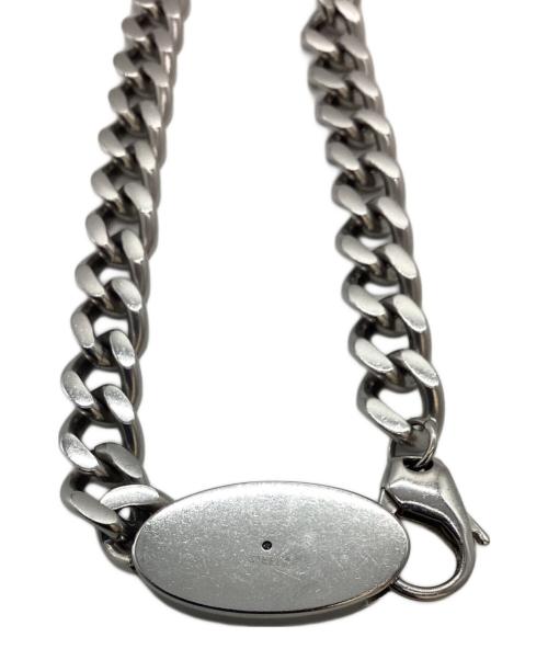 DIESEL（ディーゼル）DIESEL (ディーゼル) Stainless steel chain necklace / ステンレススチールチェインネックレス / Dx1509 シルバーの古着・服飾アイテム