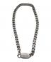 DIESEL（ディーゼル）の古着「Stainless steel chain necklace / ステンレススチールチェインネックレス / Dx1509」｜シルバー