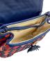 中古・古着 BOTTEGA VENETA (ボッテガベネタ) イントレチャート ミニショルダーバッグ　10900109143AZL ネイビー：30000円
