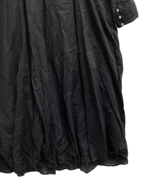 ne quittez pas（ヌキテパ）ne quittez pas (ヌキテパ) 刺繍レースワンピース / 010422GB3 ブラック サイズ:FREEの古着・服飾アイテム