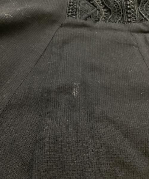 ne quittez pas（ヌキテパ）ne quittez pas (ヌキテパ) 刺繍レースワンピース / 010422GB3 ブラック サイズ:FREEの古着・服飾アイテム