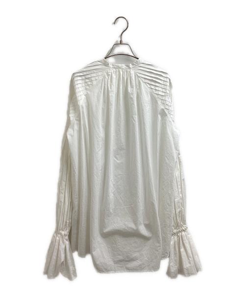 ETRE TOKYO（エトレトウキョウ）ETRE TOKYO (エトレトウキョウ) キャンディースリーブタックシャツ / 1222510044 ホワイト サイズ:FREEの古着・服飾アイテム